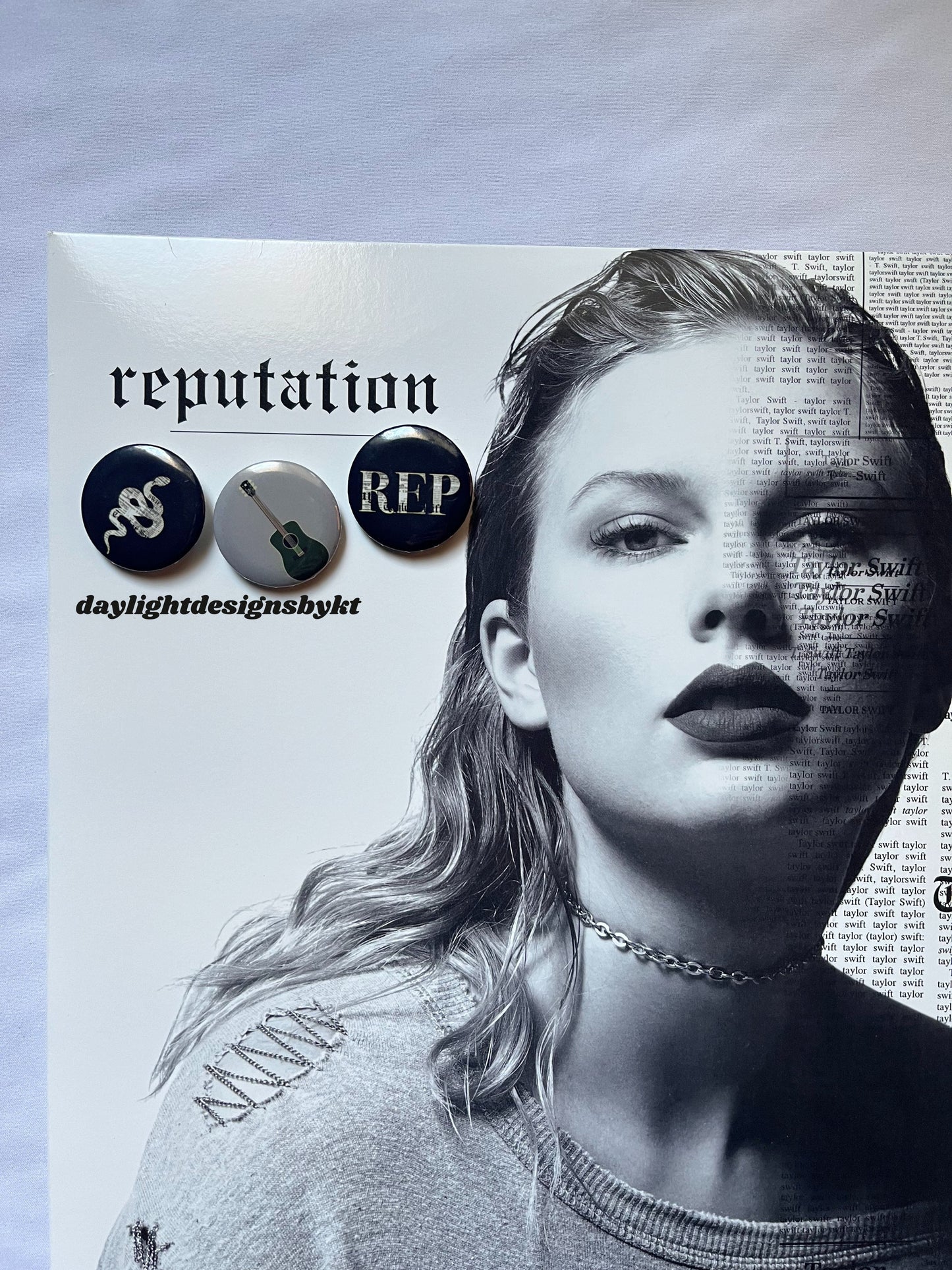Reputation Inspired Set of 3 Pins