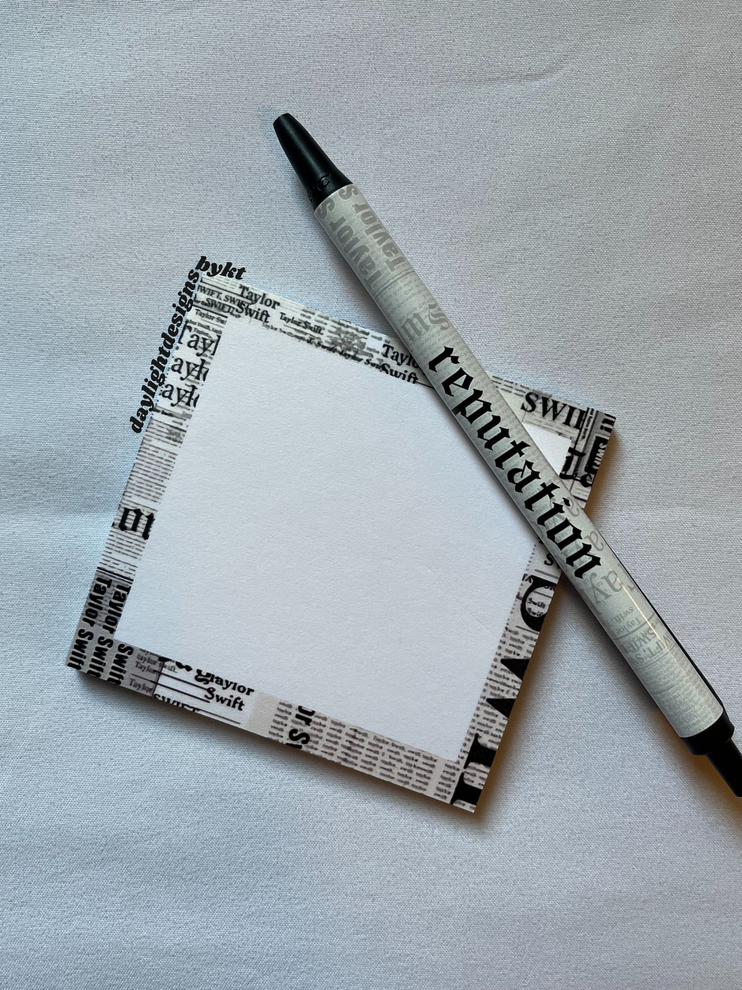 Reputation Sticky Notes & Pen