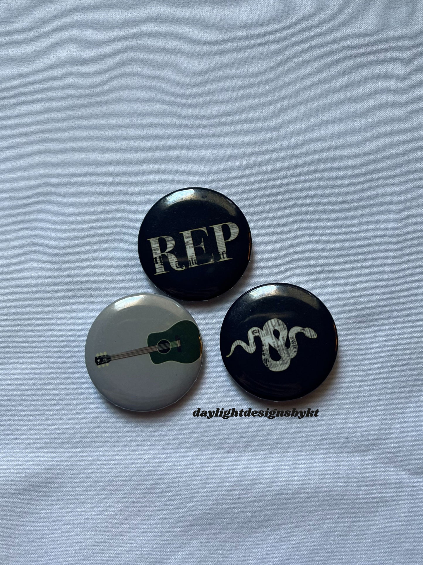 Reputation Inspired Set of 3 Pins