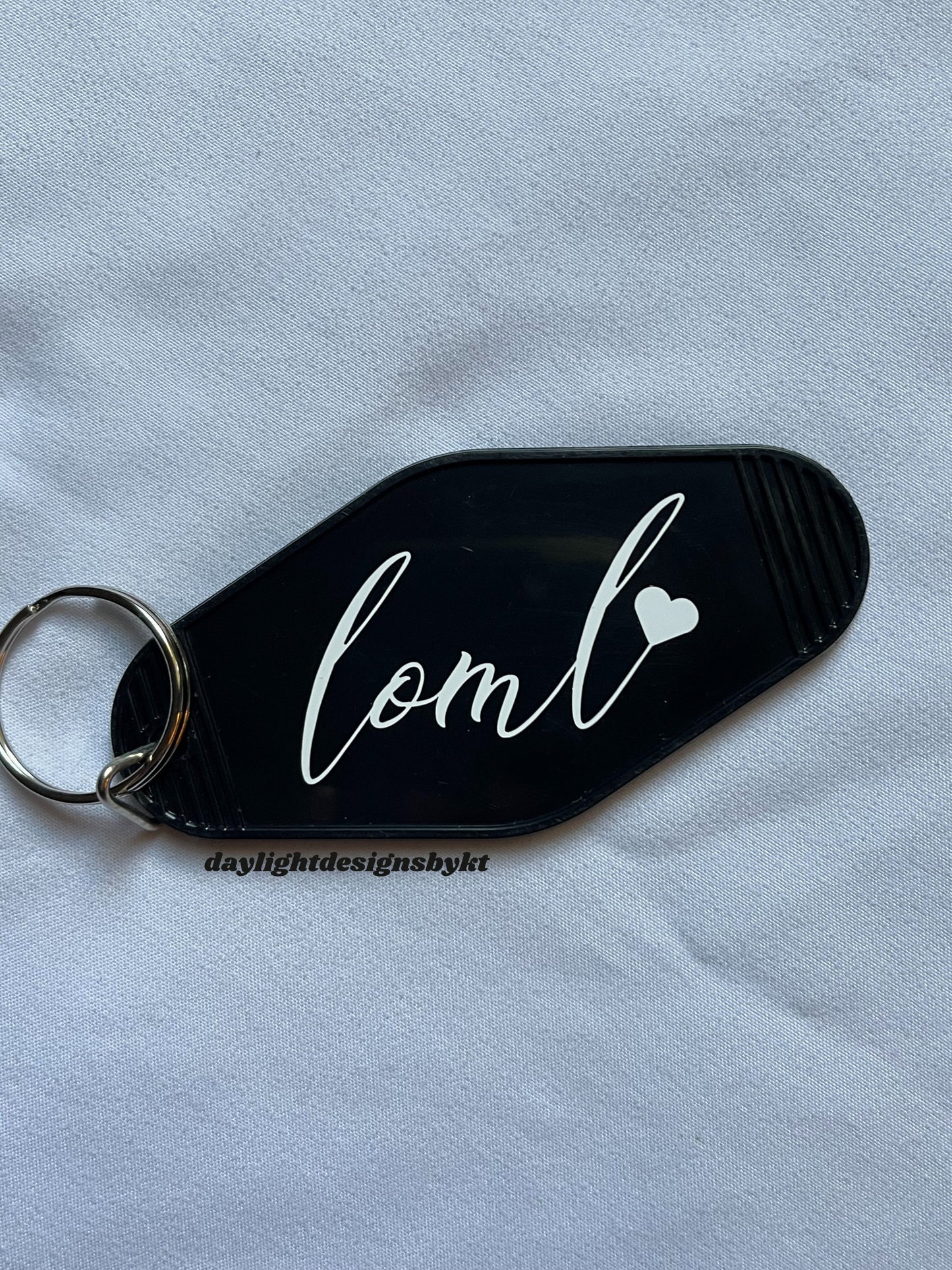 LOML Motel Style Keychain