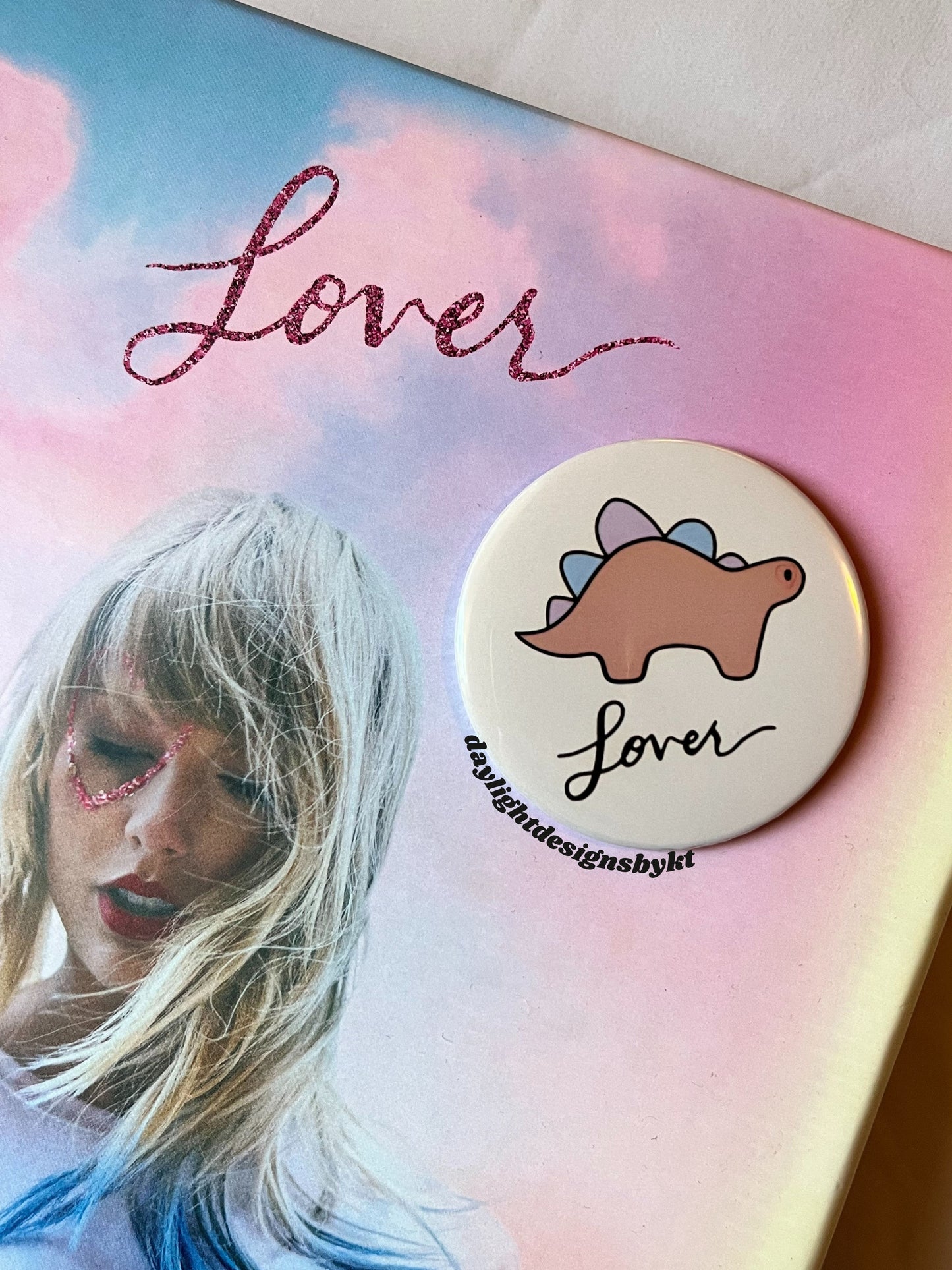 Lover Dinosaur Pocket Mirror